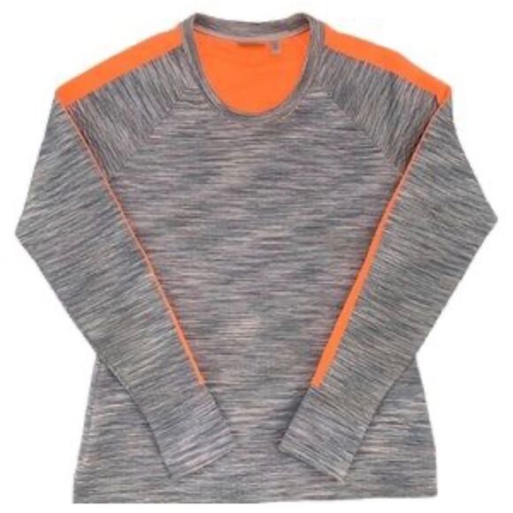 Athleta Snowscape Quilted Spacedye Sweatshirt C34 - Picture 2 of 8